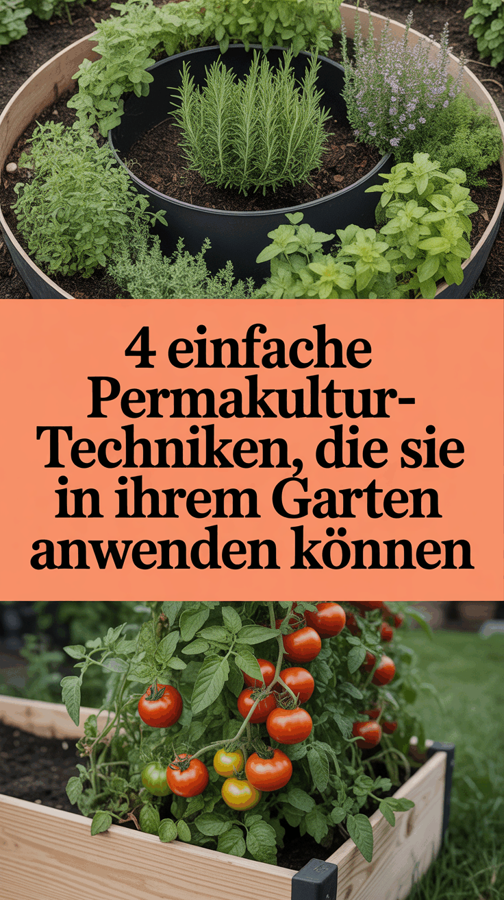 4 Einfache Permakultur-Techniken, die Sie in Ihrem Garten anwenden können