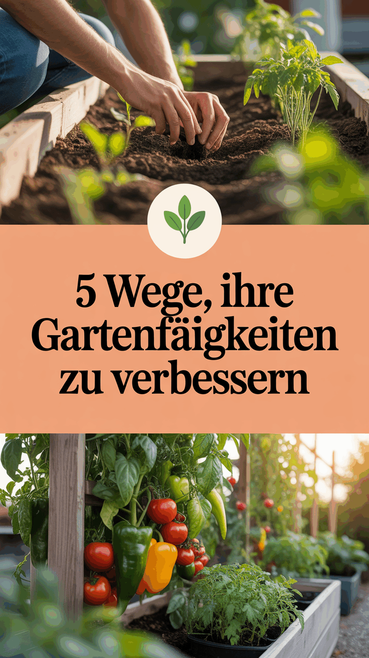 5 Wege, Ihre Gartenfähigkeiten zu verbessern