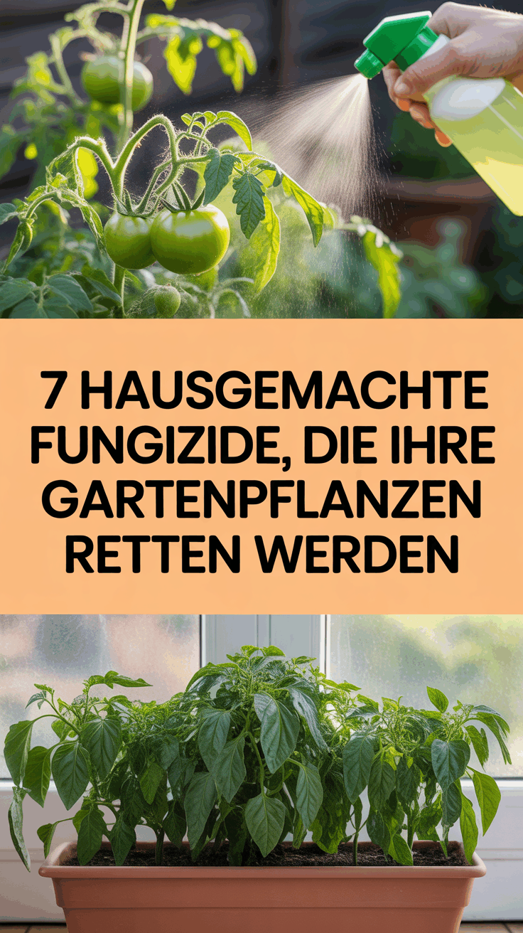 7 Hausgemachte Fungizide, die Ihre Gartenpflanzen retten werden