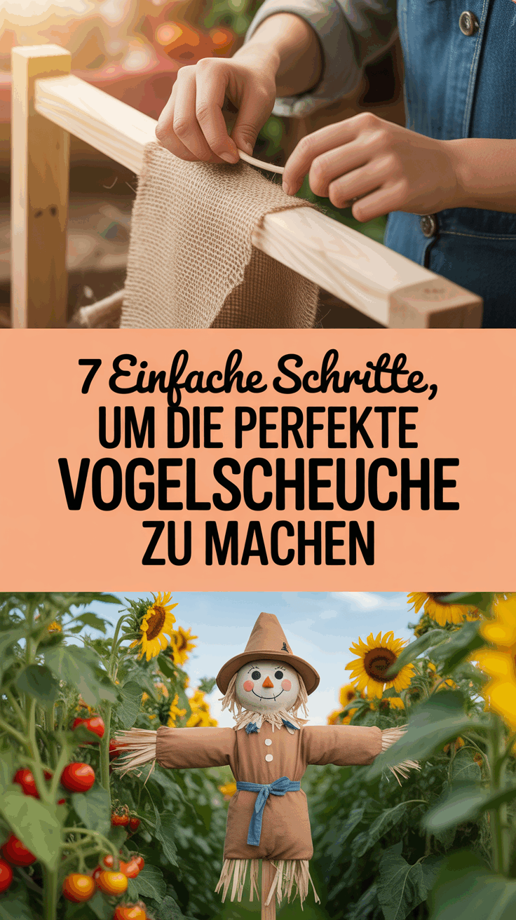 7 einfache Schritte, um die perfekte Vogelscheuche zu machen