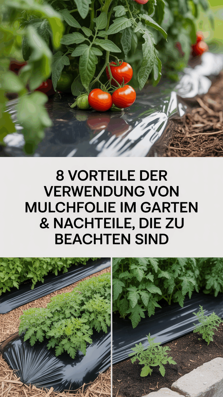 8 Vorteile der Verwendung von Mulchfolie im Garten & Nachteile, die zu beachten sind