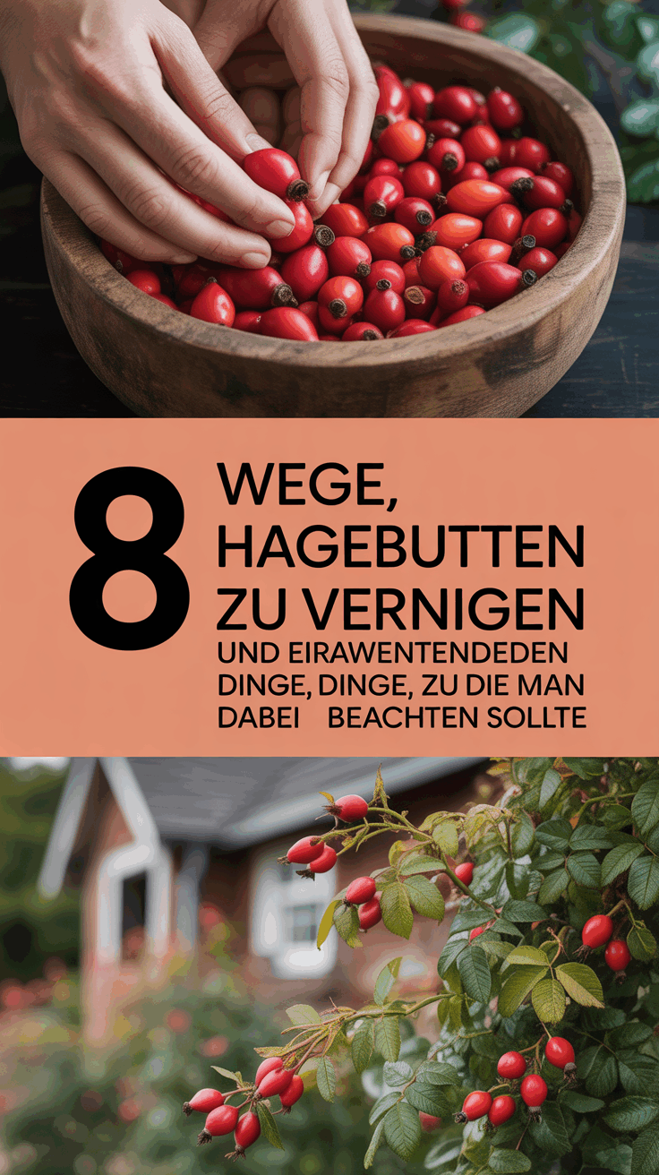 8 Wege, Hagebutten zu verwenden und einige Dinge, die man dabei beachten sollte