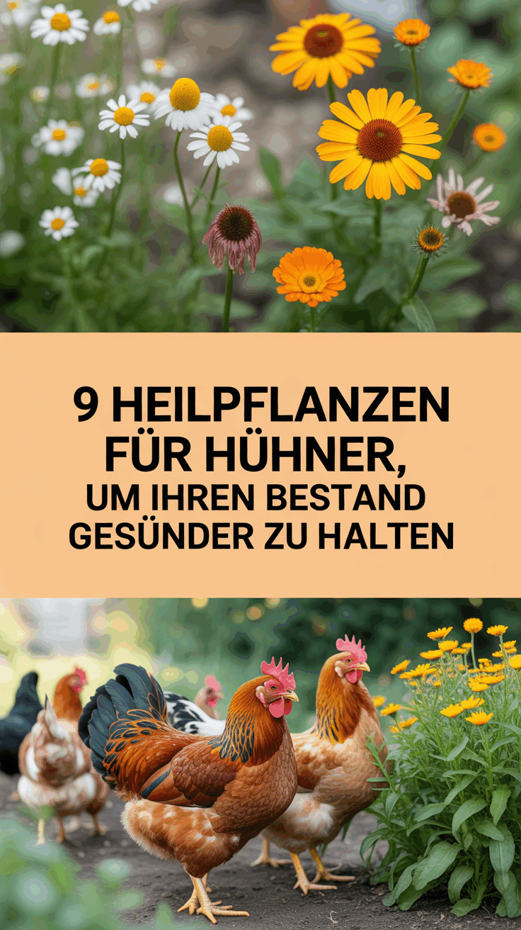 9 Heilpflanzen für Hühner, um Ihren Bestand gesünder zu halten