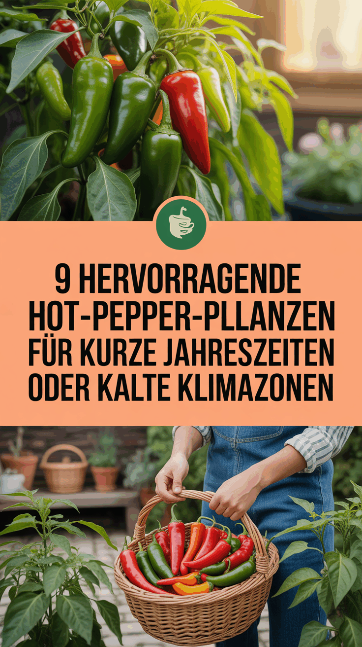 9 Hervorragende Hot-Pepper-Pflanzen für kurze Jahreszeiten oder kalte Klimazonen