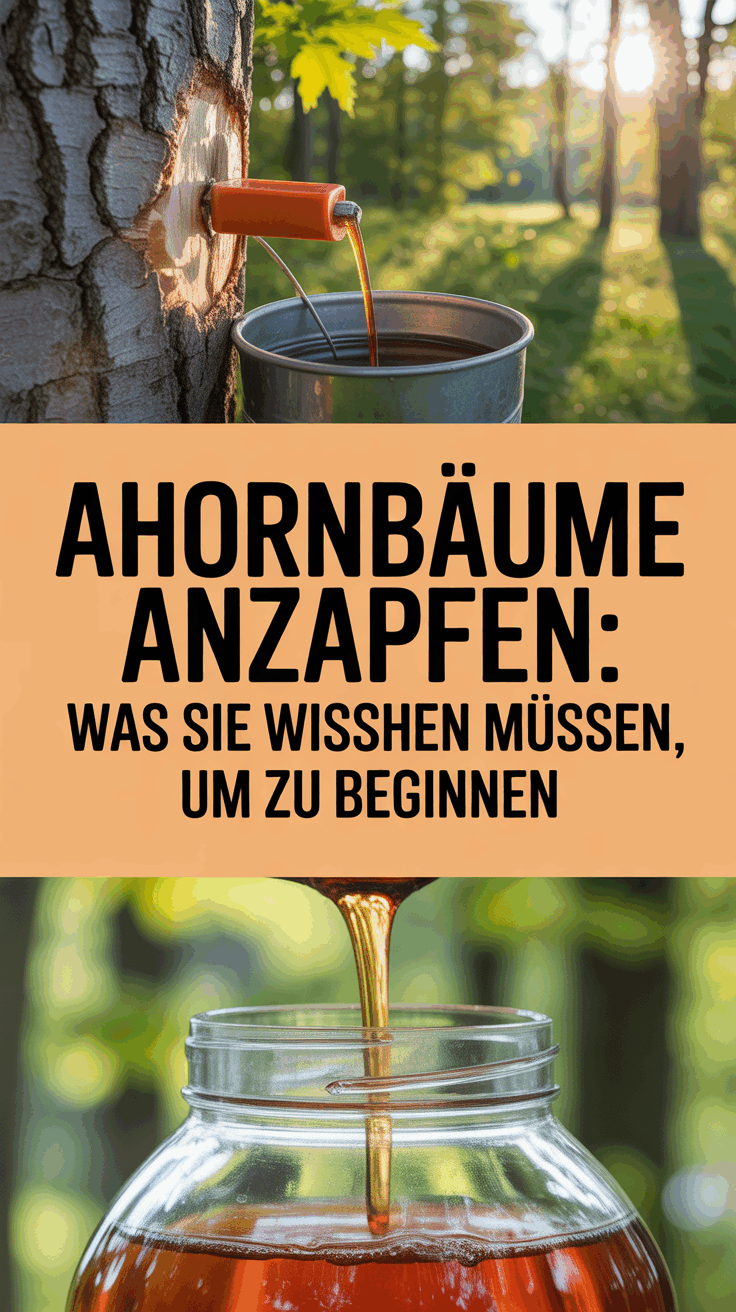 Ahornbäume anzapfen: Was Sie wissen müssen, um zu beginnen