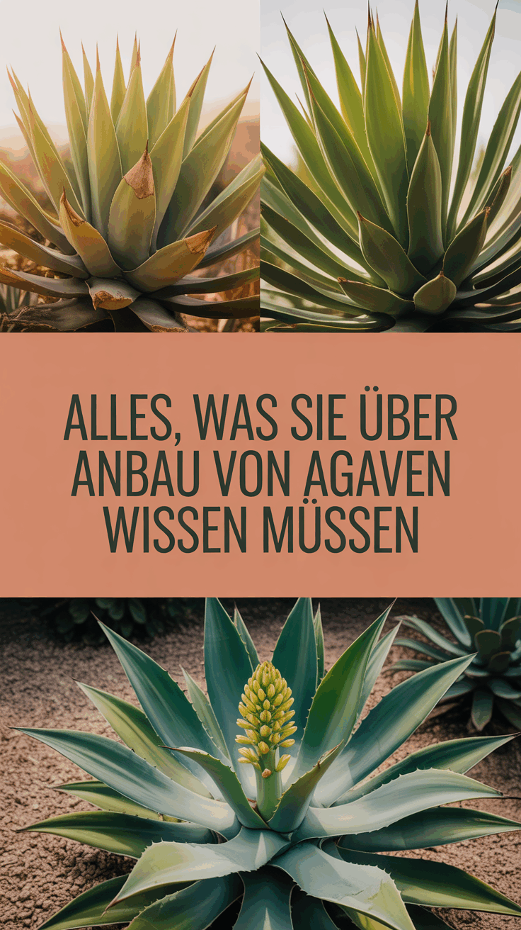 Alles, was Sie über den Anbau von Agaven wissen müssen