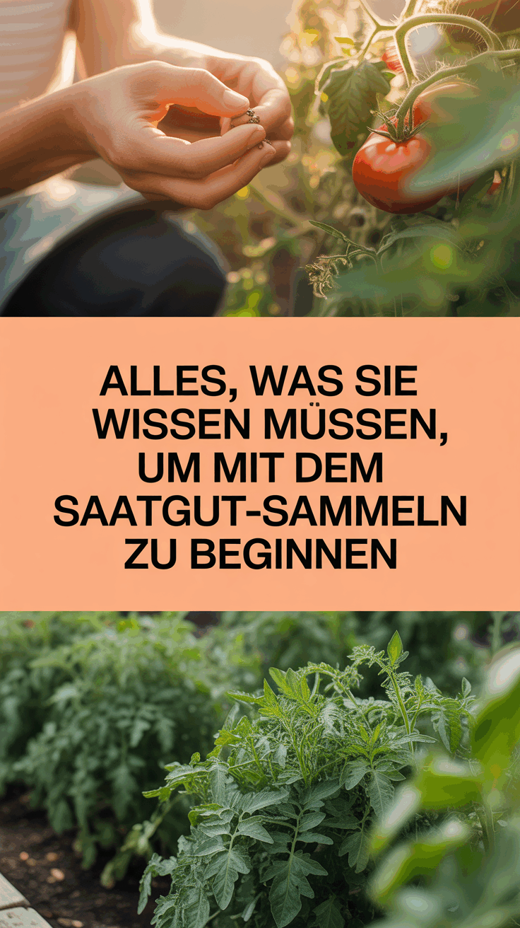 Alles, was Sie wissen müssen, um mit dem Saatgut-Sammeln zu beginnen