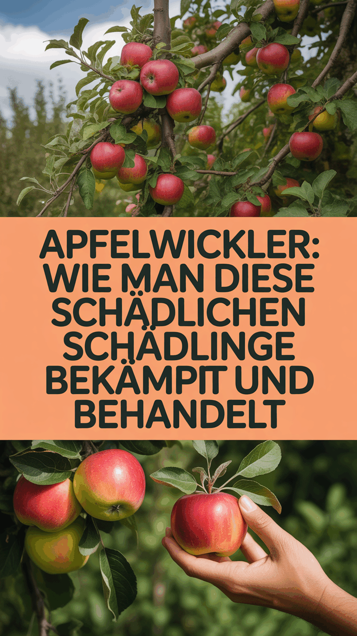 Apfelwickler: Wie man diese schädlichen Schädlinge bekämpft und behandelt