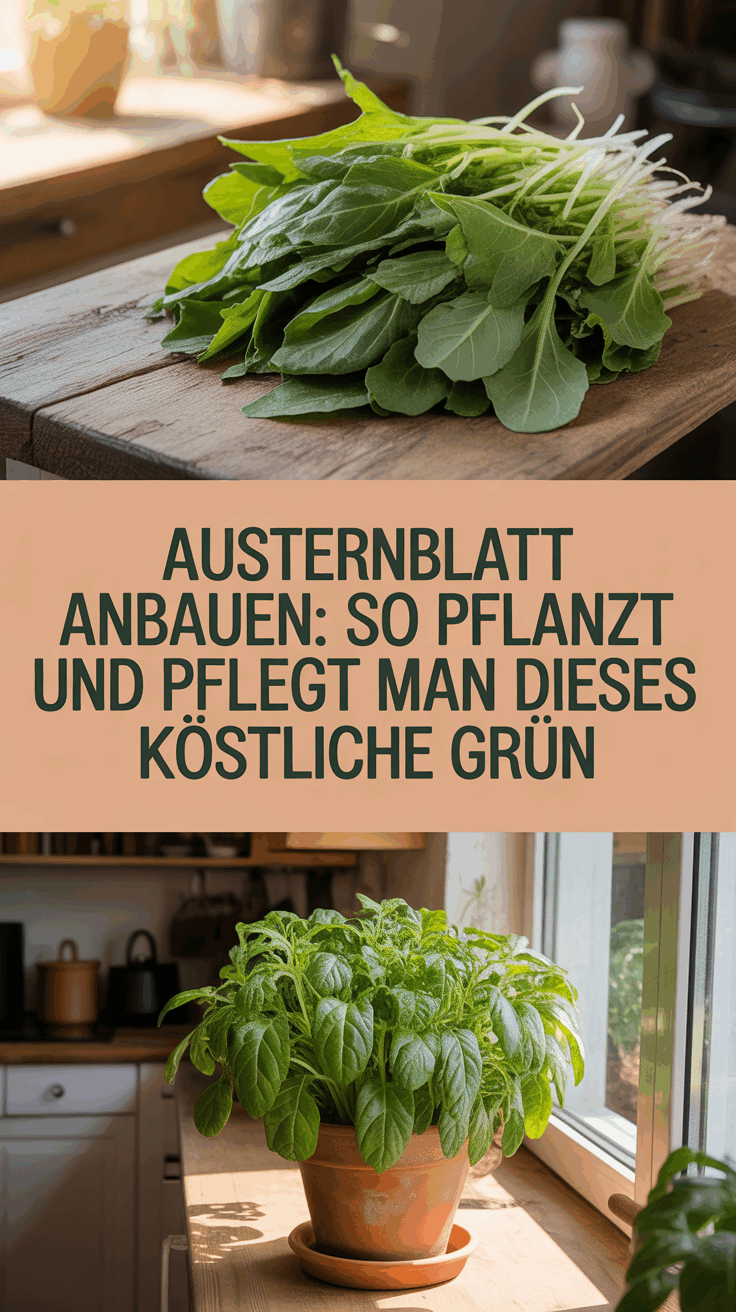 Austernblatt Anbauen: So Pflanzt und Pflegt Man Dieses Köstliche Grün