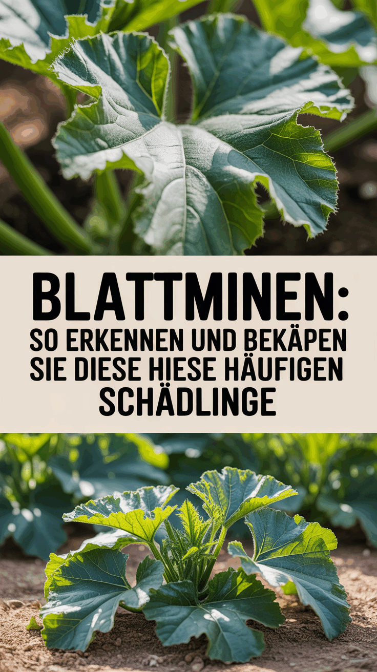 Blattminen: So erkennen und bekämpfen Sie diese häufigen Schädlinge