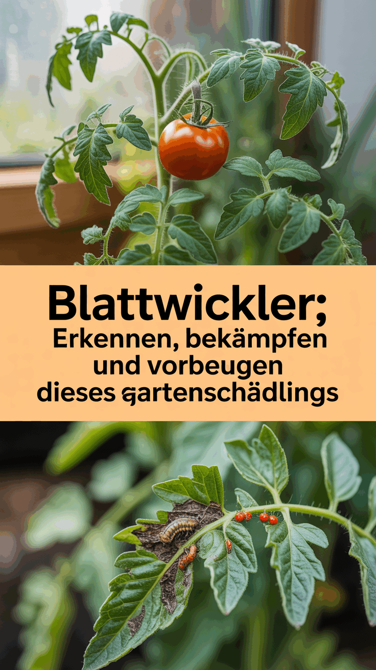 Blattwickler: Erkennen, Bekämpfen und Vorbeugen dieses Gartenschädlings