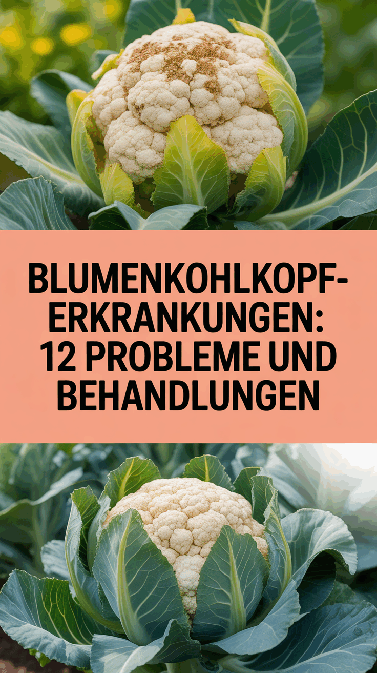Blumenkohlkopf-Erkrankungen: 12 Probleme und Behandlungen
