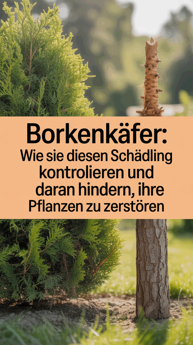 Borkenkäfer: Wie Sie diesen Schädling kontrollieren und daran hindern, Ihre Pflanzen zu zerstören
