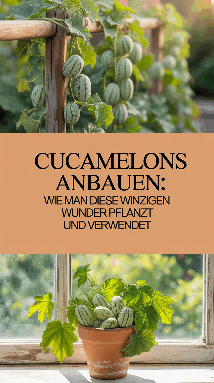 Cucamelons anbauen: Wie man diese winzigen Wunder pflanzt und verwendet