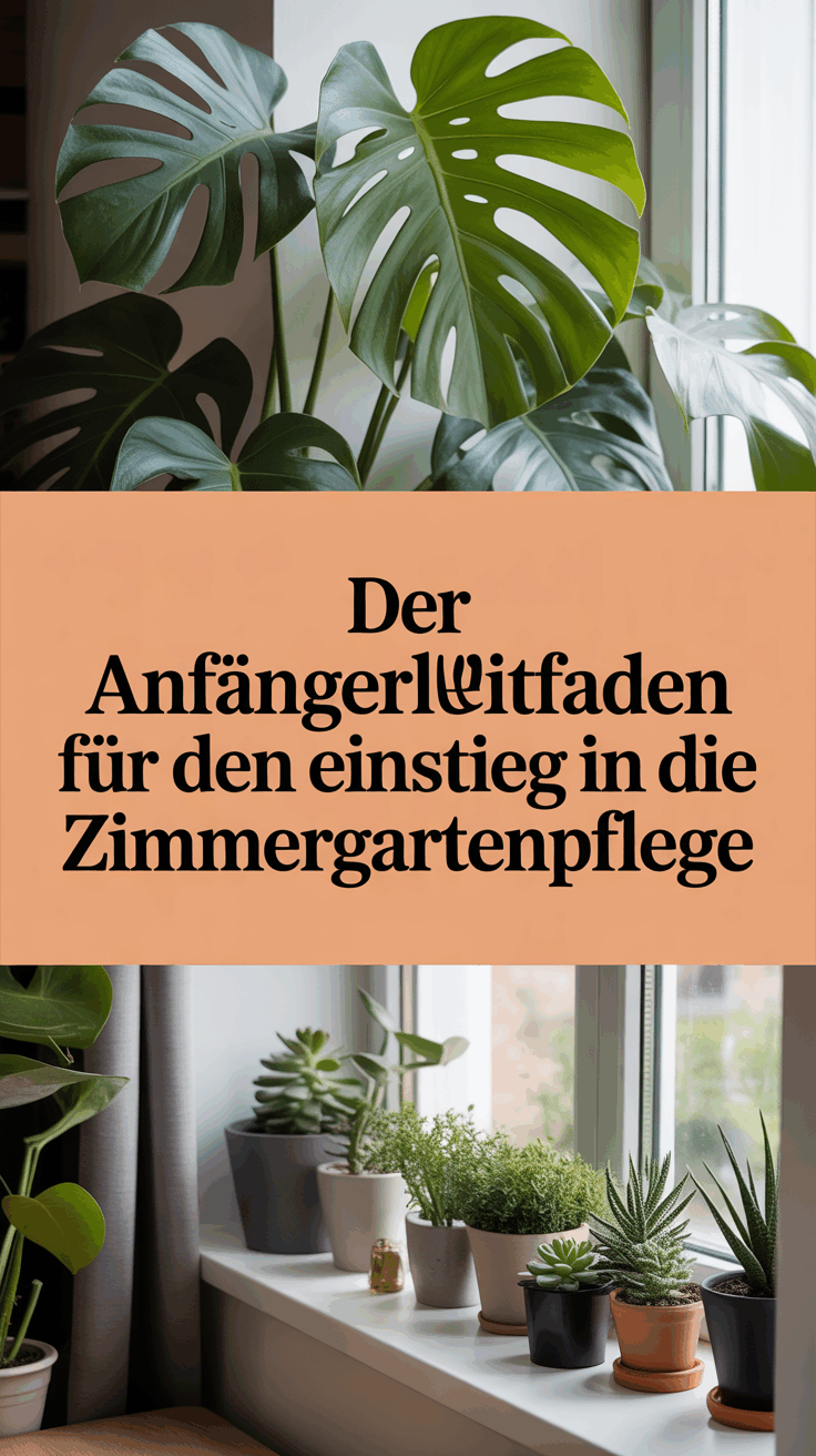 Der Anfängerleitfaden für den Einstieg in die Zimmergartenpflege