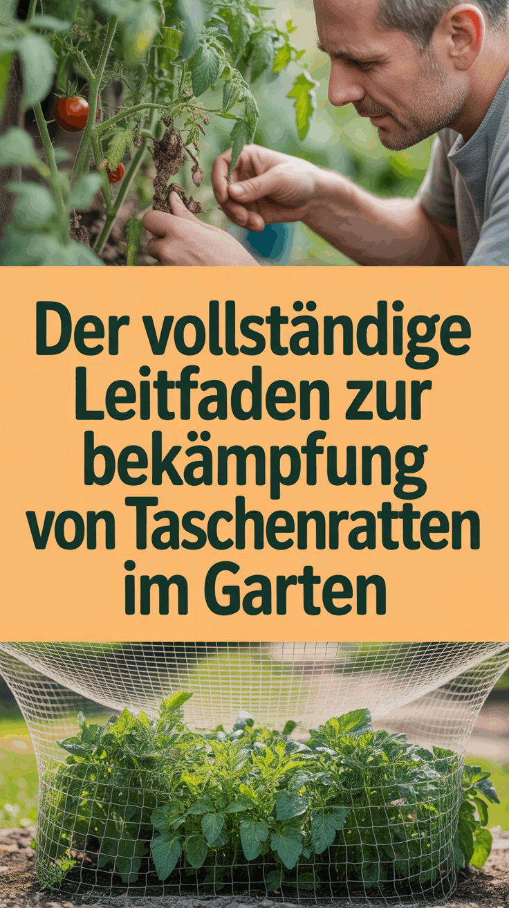 Der vollständige Leitfaden zur Bekämpfung von Taschenratten im Garten