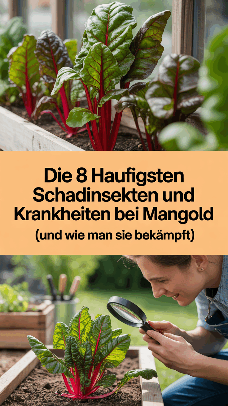 Die 8 häufigsten Schadinsekten und Krankheiten bei Mangold (und wie man sie bekämpft)