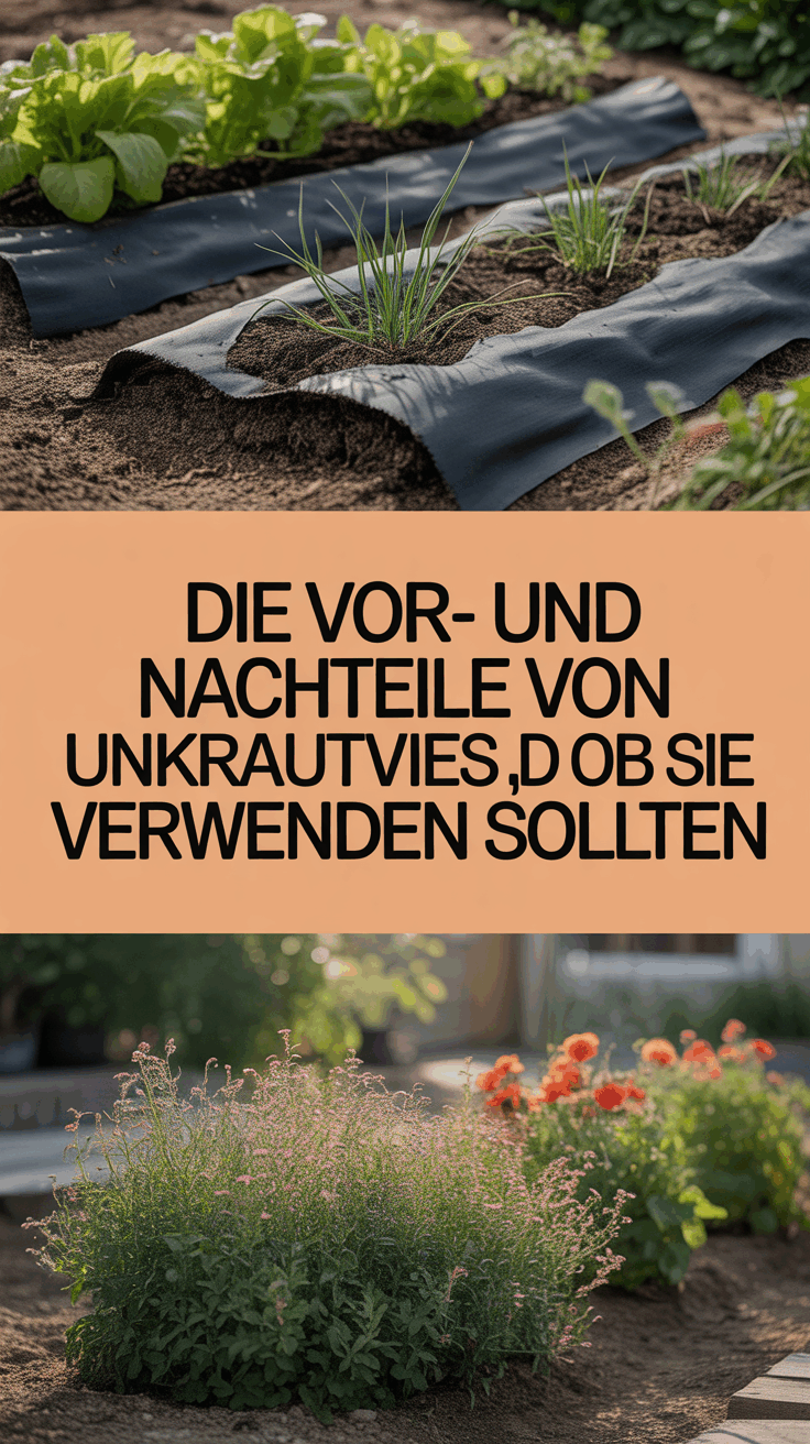 Die Vor- und Nachteile von Unkrautvlies und ob Sie es verwenden sollten