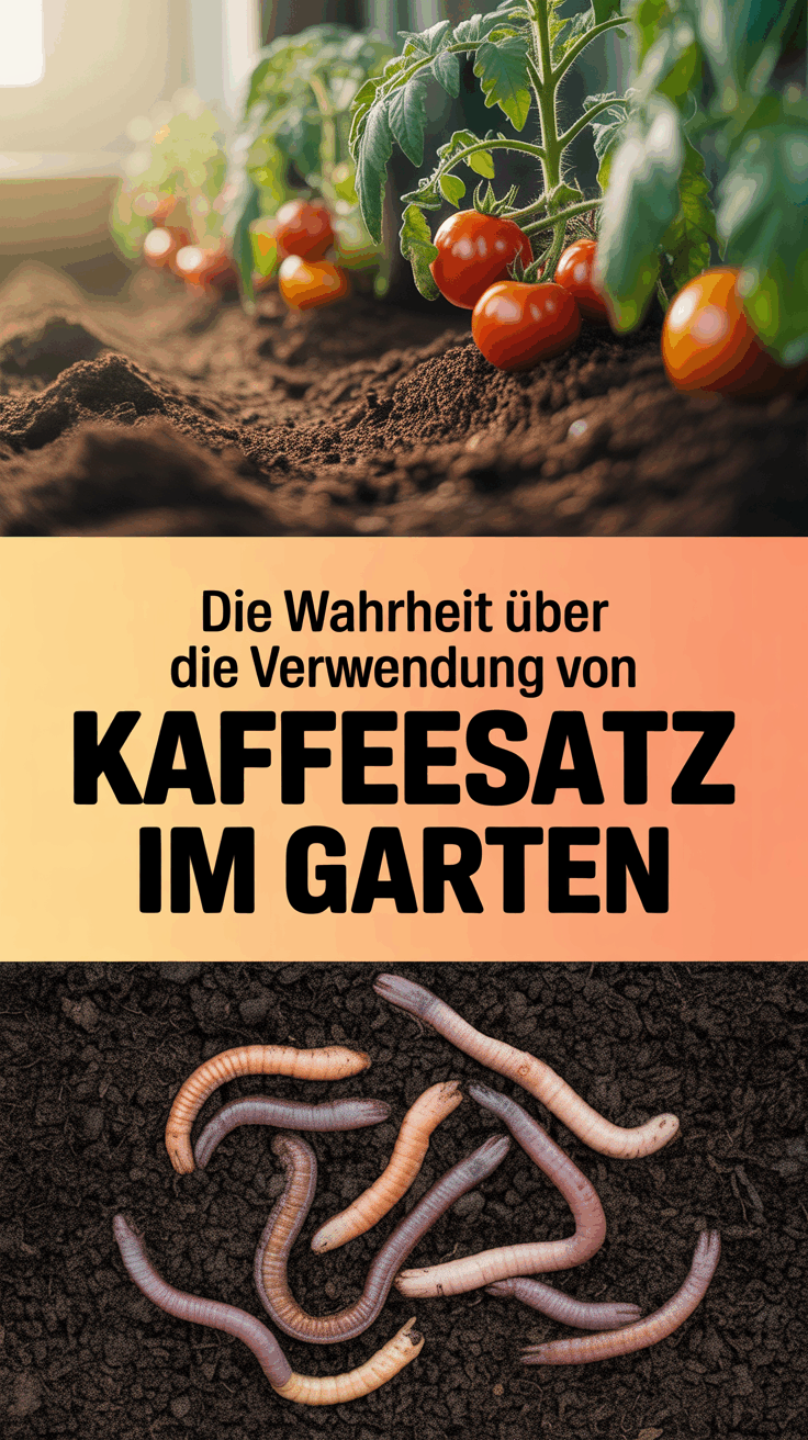 Die Wahrheit über die Verwendung von Kaffeesatz im Garten