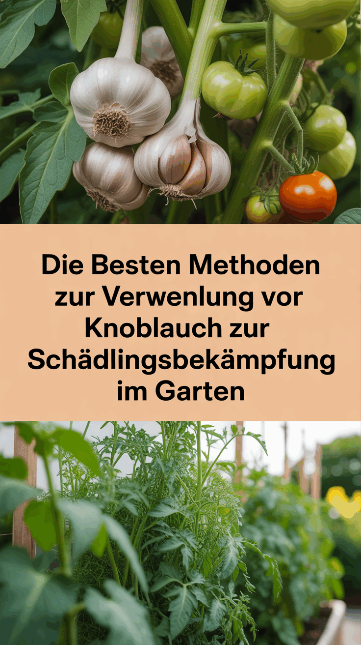 Die besten Methoden zur Verwendung von Knoblauch zur Schädlingsbekämpfung im Garten