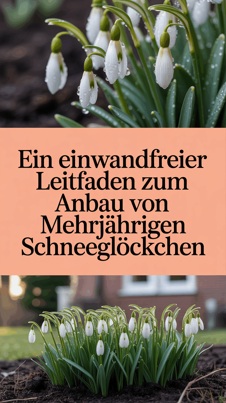 Ein Einwandfreier Leitfaden zum Anbau von Mehrjährigen Schneeglöckchen