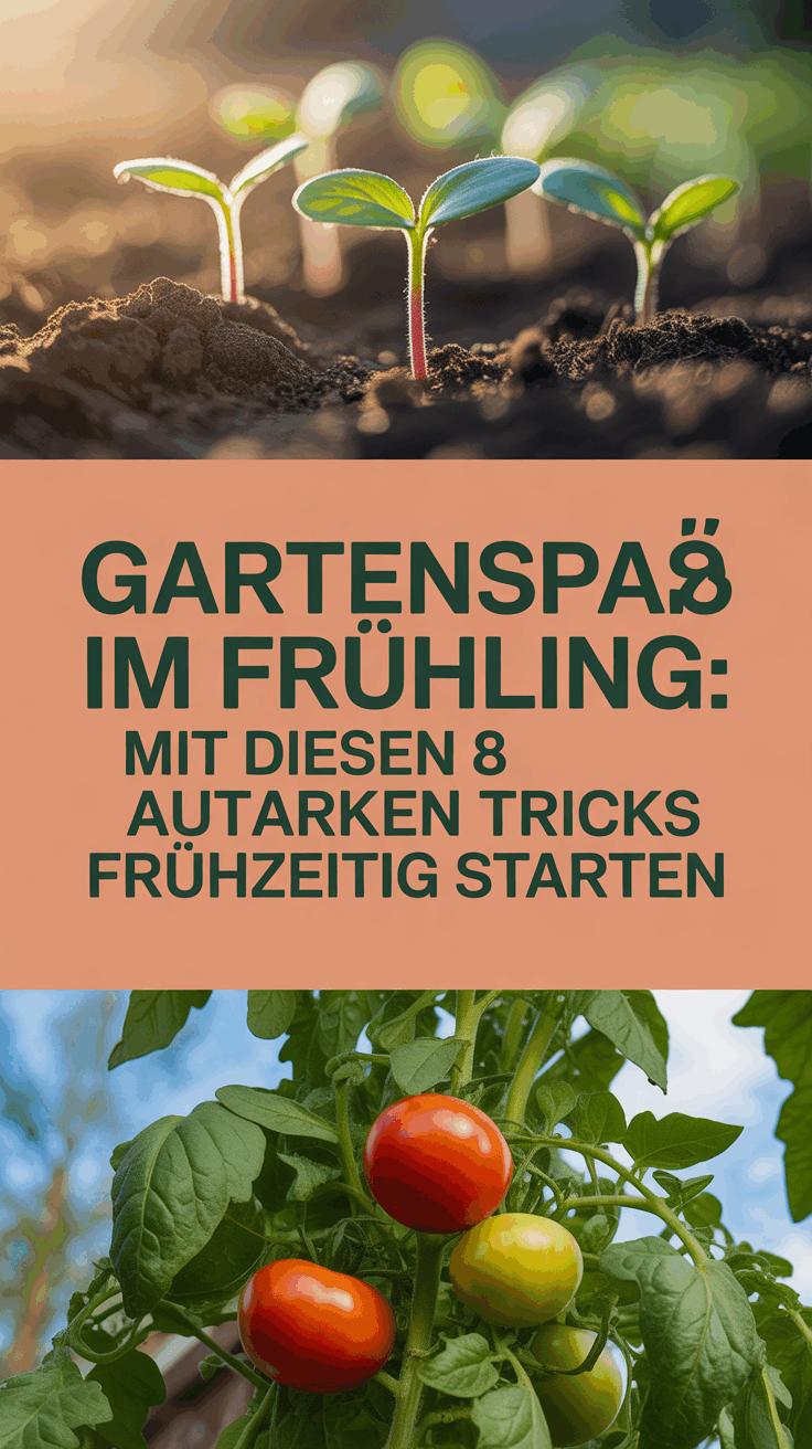 Gartenspaß im Frühling: Mit diesen 8 autarken Tricks frühzeitig starten