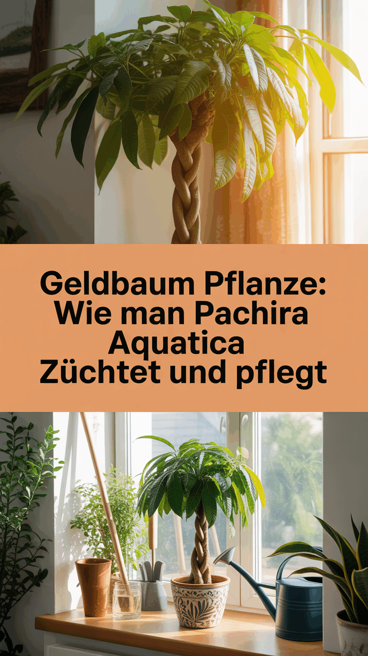 Geldbaum Pflanze: Wie man Pachira aquatica züchtet und pflegt