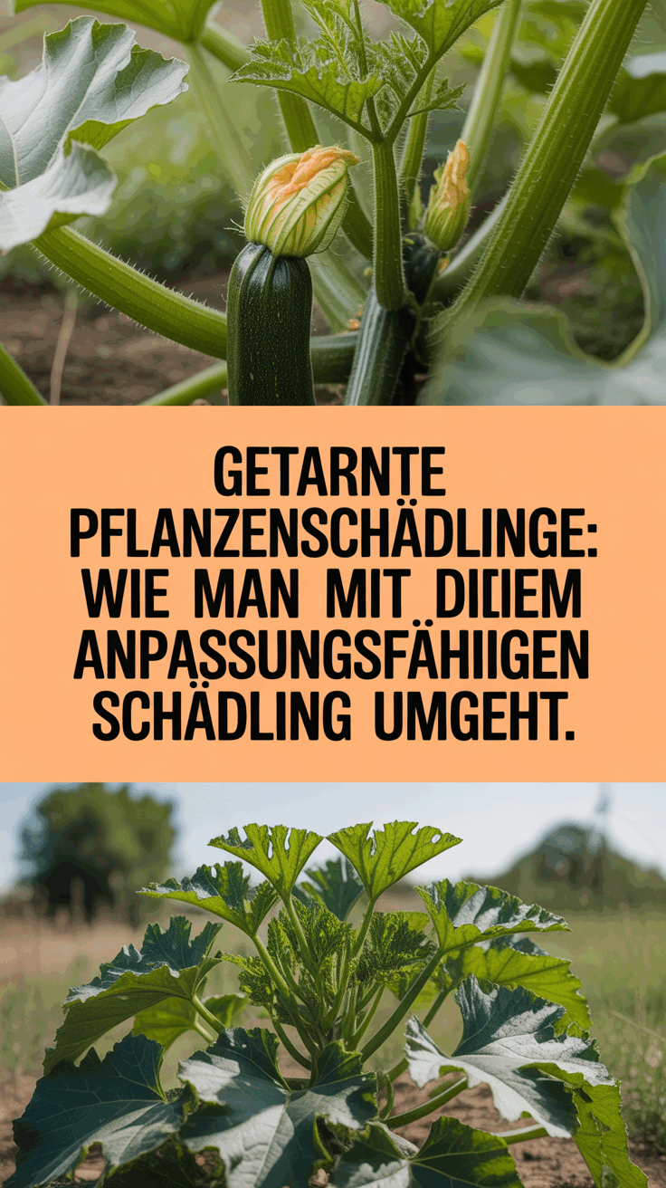 Getarnte Pflanzenschädlinge: Wie man mit diesem anpassungsfähigen Schädling umgeht