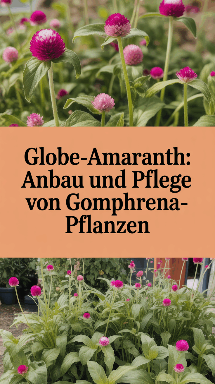 Globe-Amaranth: Anbau und Pflege von Gomphrena-Pflanzen