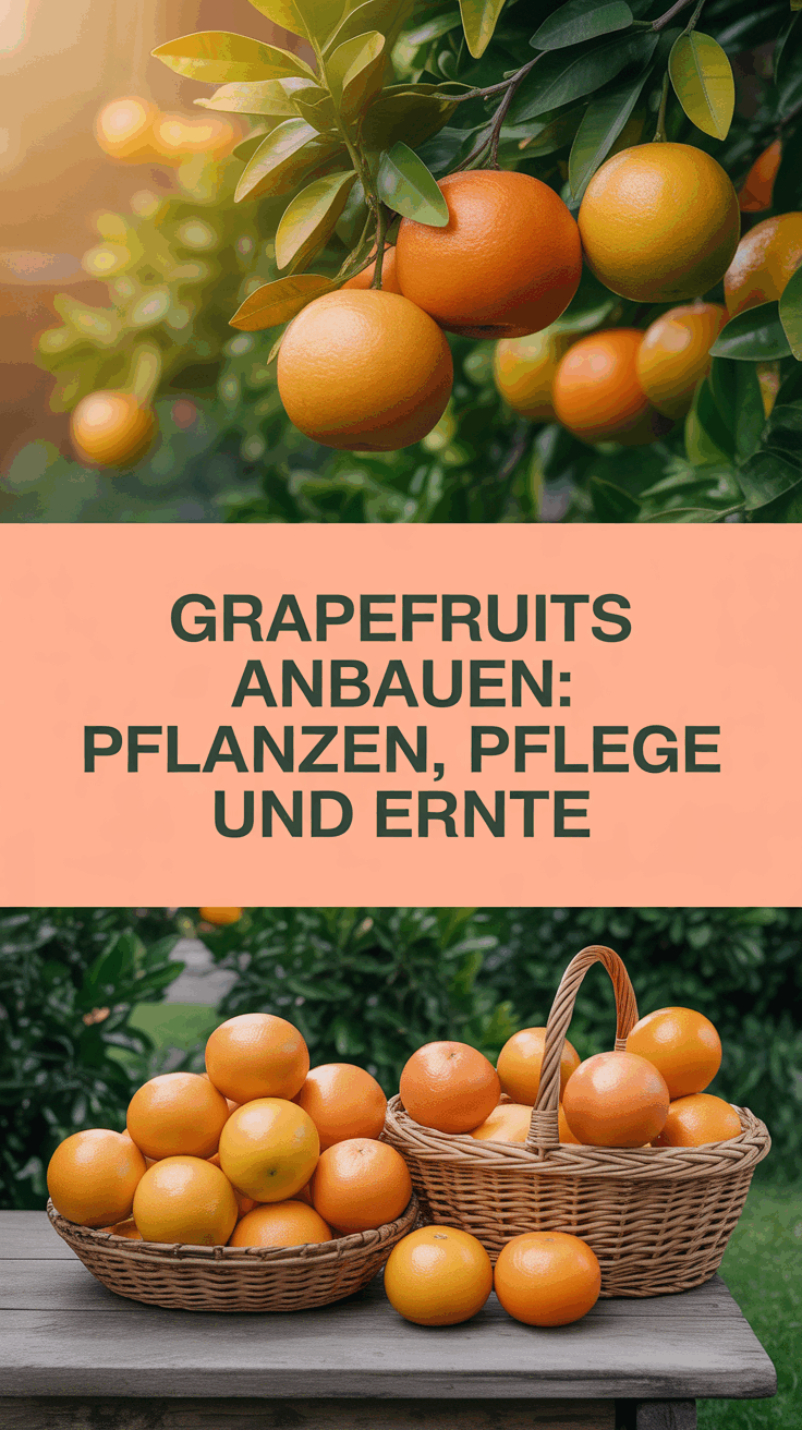 Grapefruits anbauen: Pflanzen, Pflege und Ernte