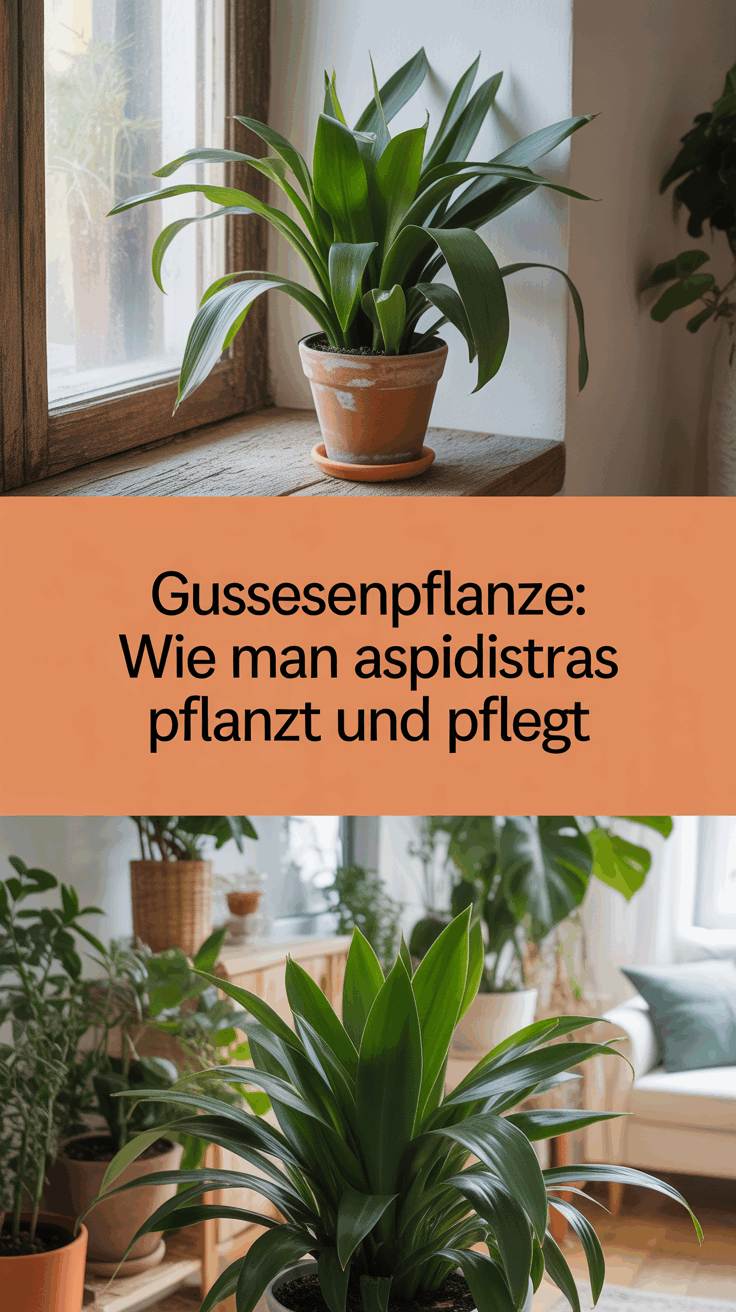 Gusseisenpflanze: Wie man Aspidistras pflanzt und pflegt