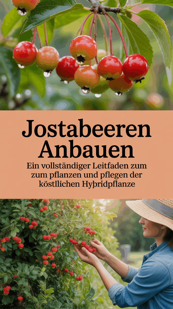 Jostabeeren anbauen: Ein vollständiger Leitfaden zum Pflanzen und Pflegen der köstlichen Hybridpflanze