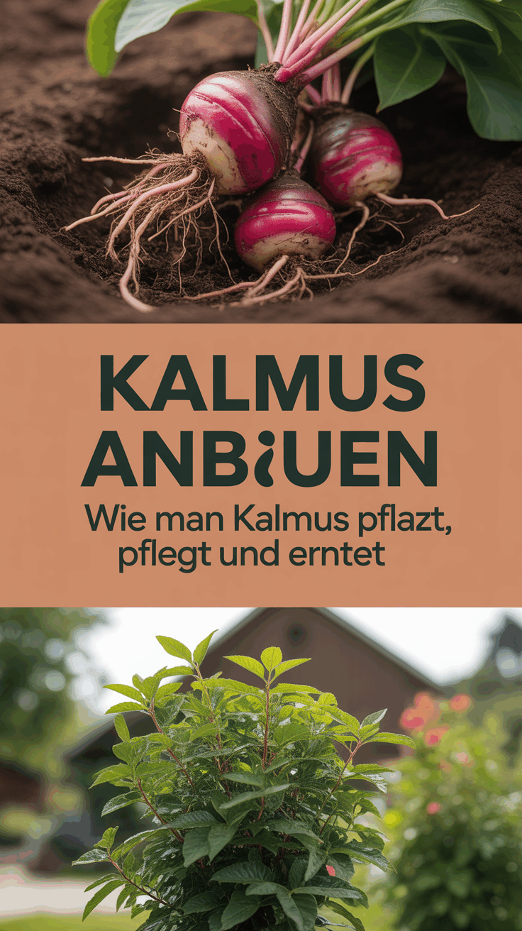 Kalmus anbauen: Wie man Kalmus pflanzt, pflegt und erntet