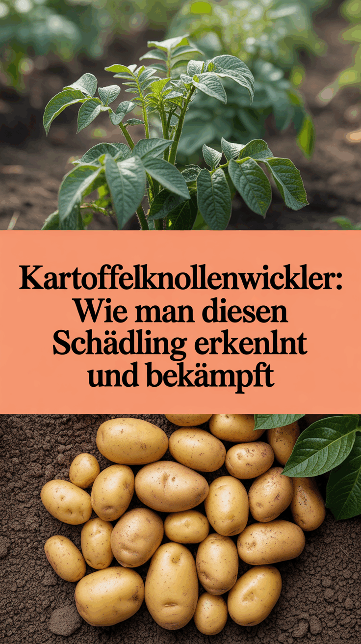 Kartoffelknollenwickler: Wie man diesen Schädling erkennt und bekämpft