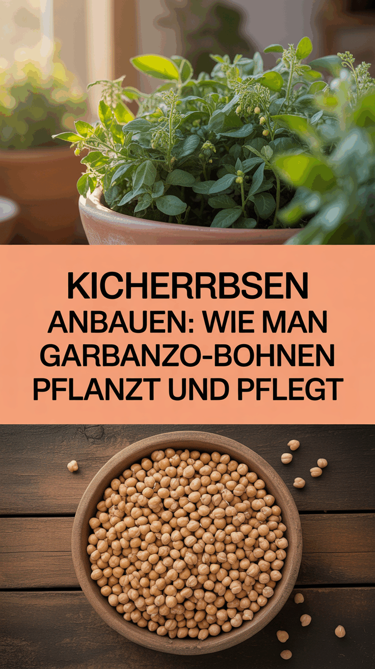 Kichererbsen anbauen: Wie man Garbanzo-Bohnen pflanzt und pflegt