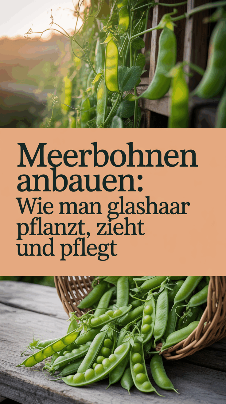 Meerbohnen anbauen: Wie man Glashaar pflanzt, zieht und pflegt