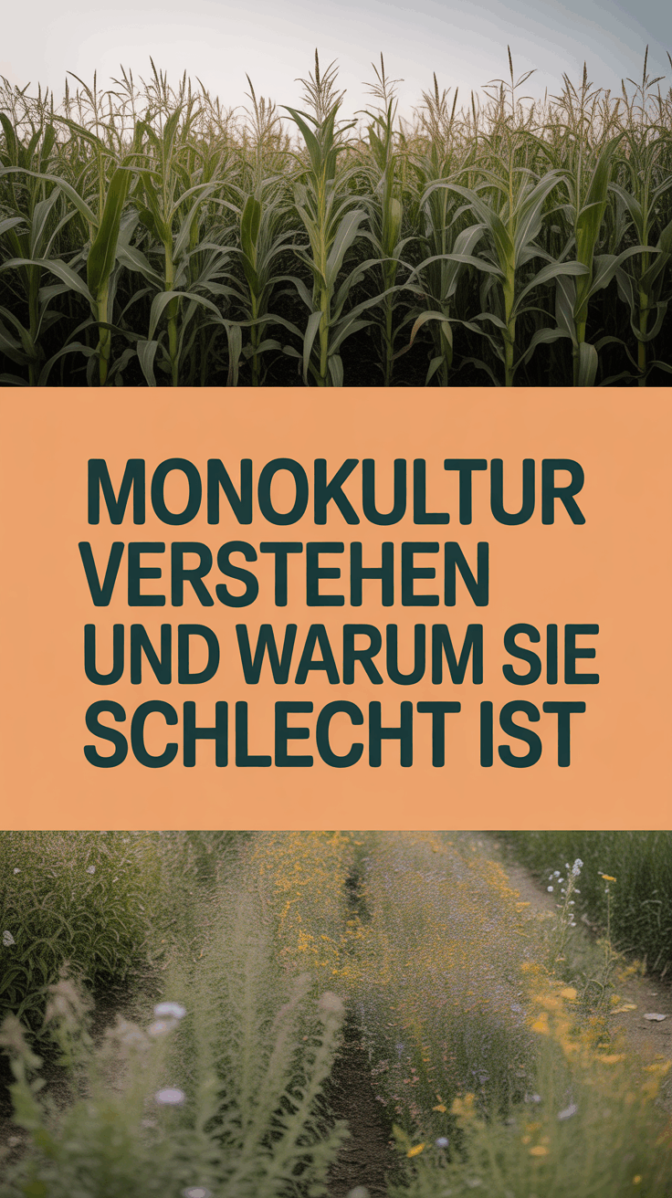 Monokultur verstehen und warum sie schlecht ist