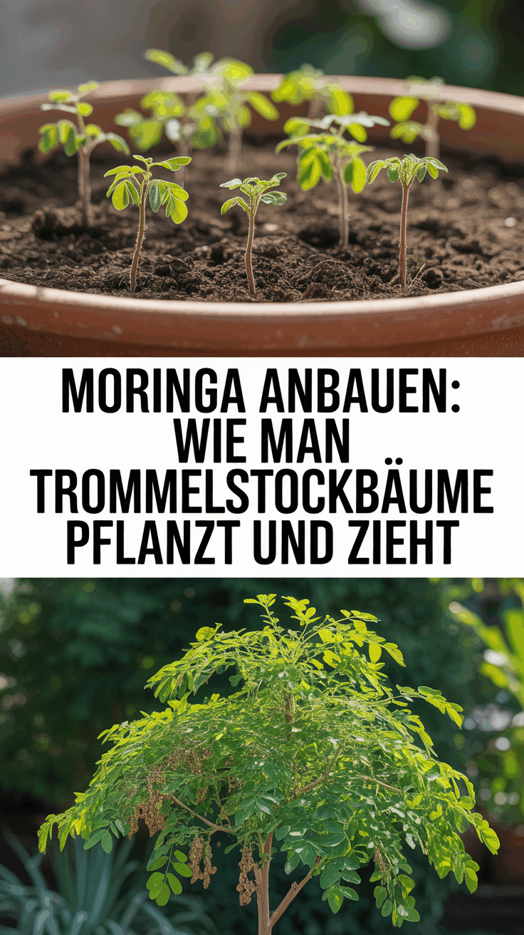 Moringa anbauen: Wie man Trommelstockbäume pflanzt und zieht