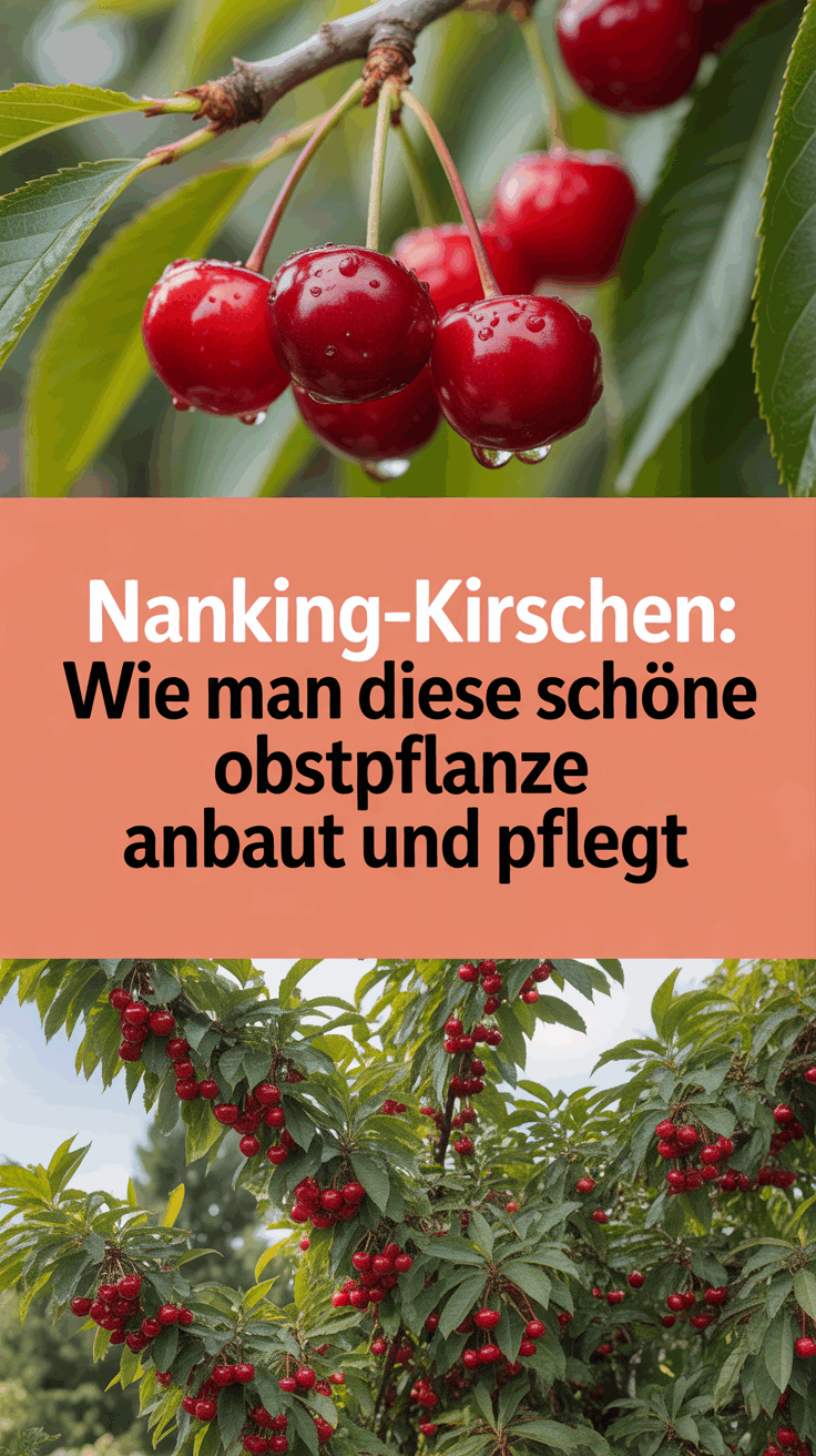 Nanking-Kirschen: Wie man diese schöne Obstpflanze anbaut und pflegt