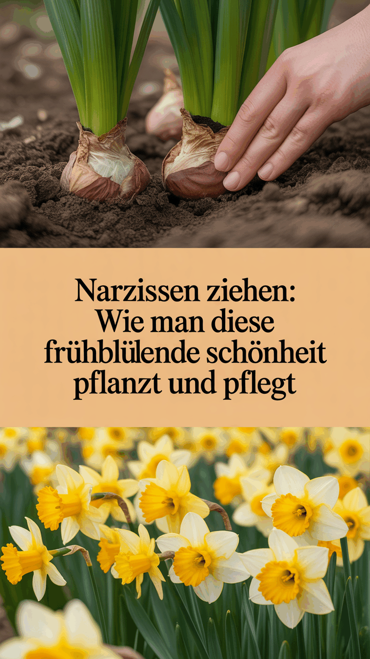 Narzissen ziehen: Wie man diese frühblühende Schönheit pflanzt und pflegt