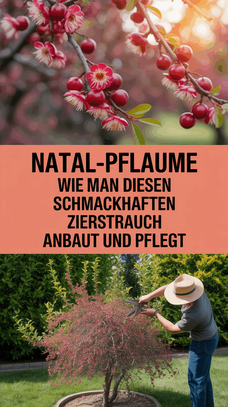 Natal-Pflaume: Wie man diesen schmackhaften Zierstrauch anbaut und pflegt