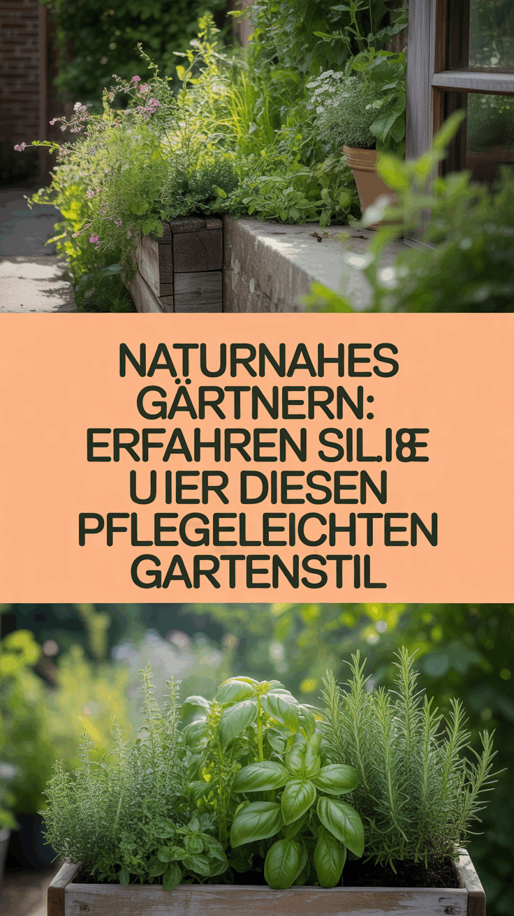 Naturnahes Gärtnern: Erfahren Sie alles über diesen pflegeleichten Gartenstil