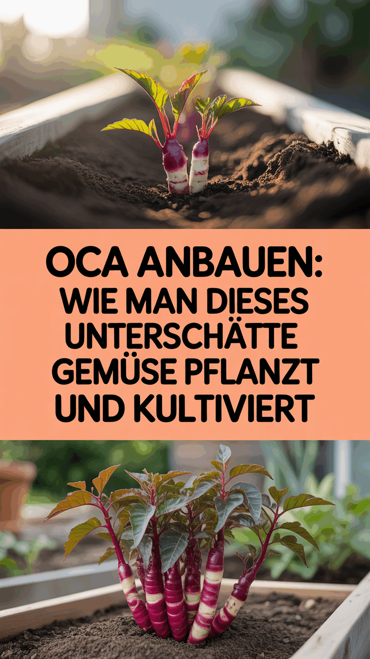 Oca anbauen: Wie man dieses unterschätzte Gemüse pflanzt und kultiviert