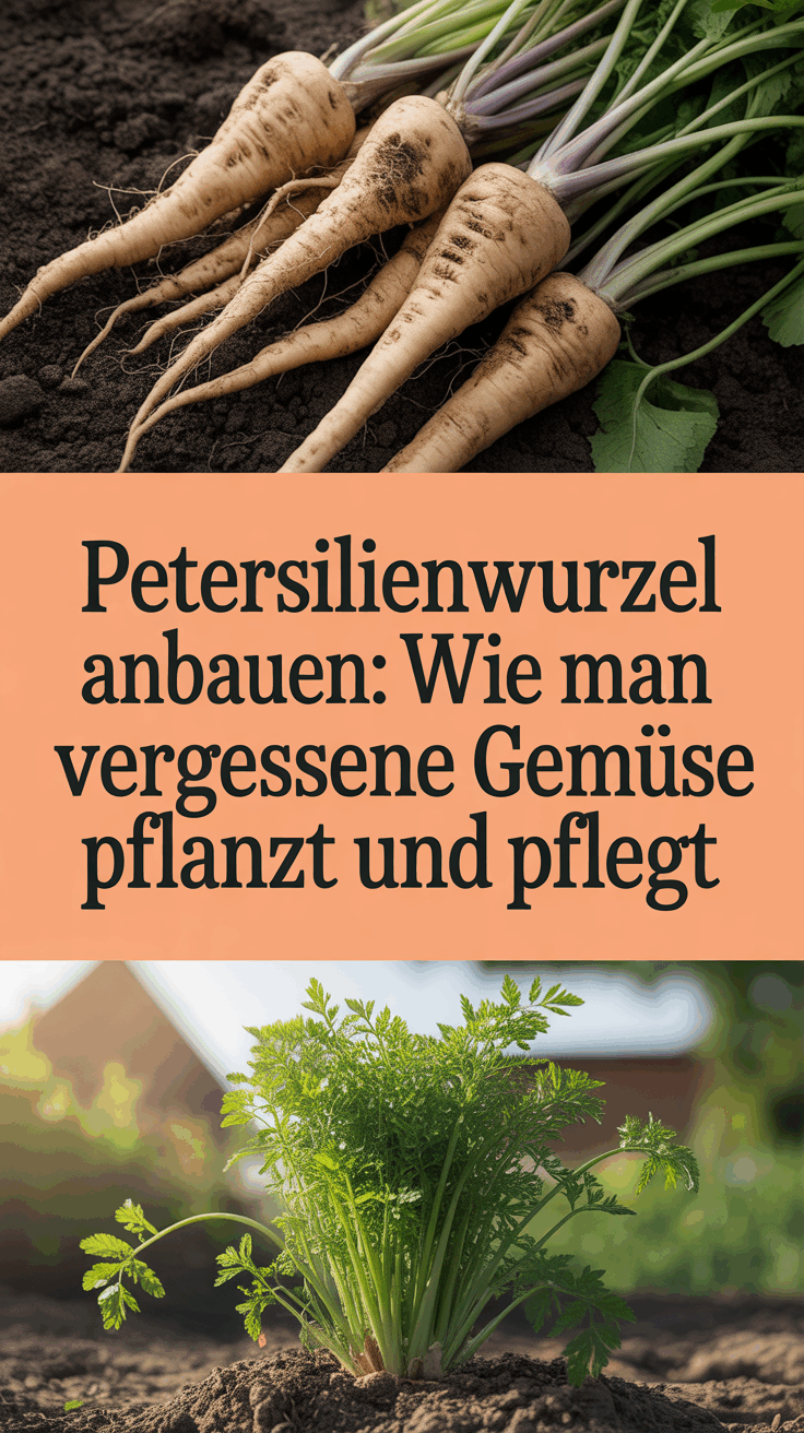 Petersilienwurzel anbauen: Wie man dieses vergessene Gemüse pflanzt und pflegt