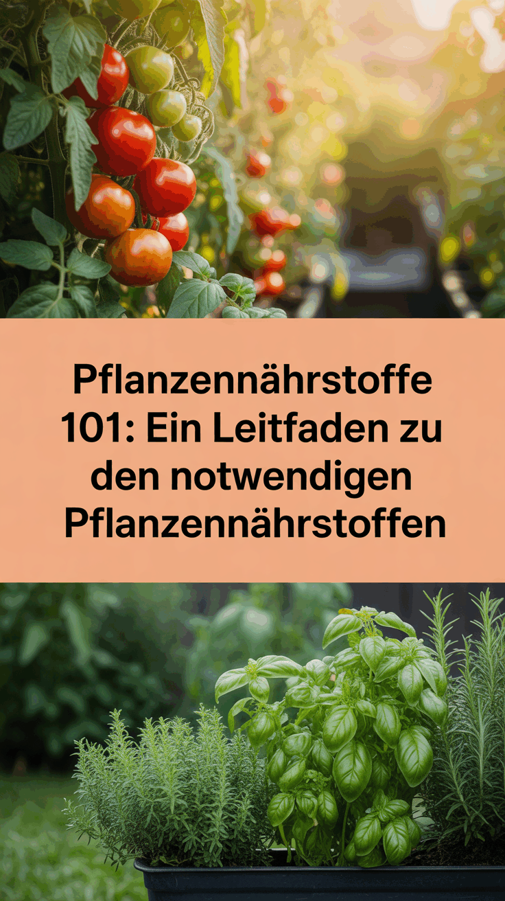 Pflanzennährstoffe 101: Ein Leitfaden zu den notwendigen Pflanzennährstoffen
