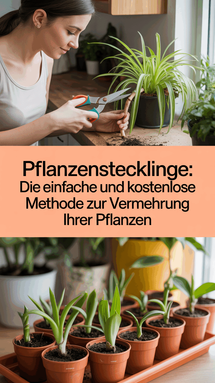 Pflanzenstecklinge: Die einfache und kostenlose Methode zur Vermehrung Ihrer Pflanzen