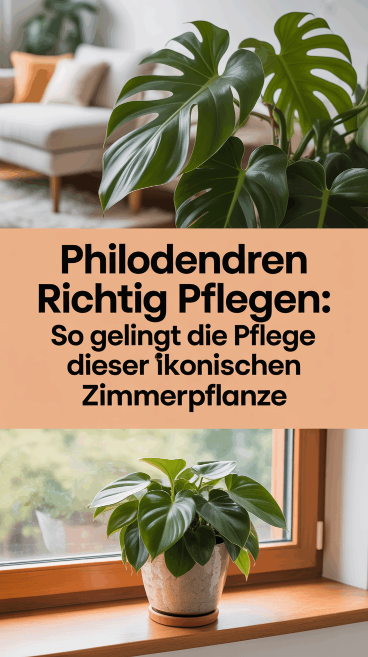 Philodendren richtig pflegen: So gelingt die Pflege dieser ikonischen Zimmerpflanze