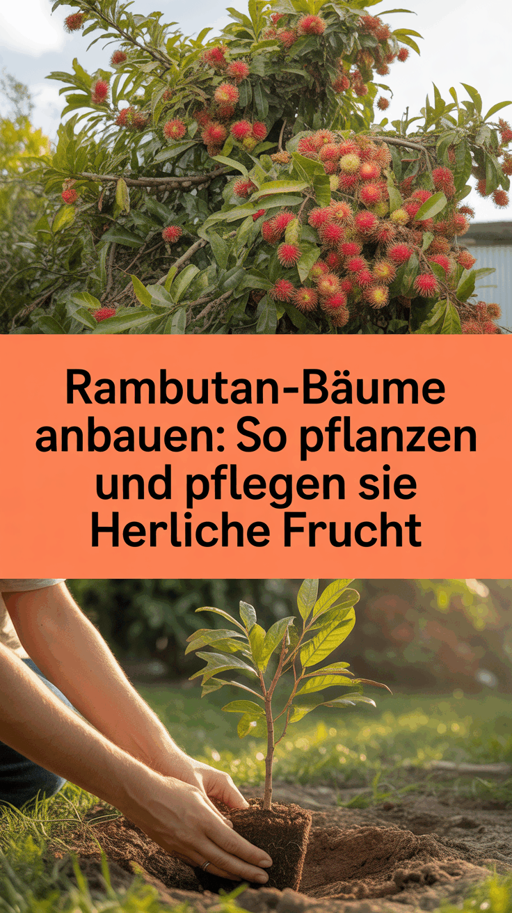 Rambutan-Bäume anbauen: So pflanzen und pflegen Sie diese herrliche Frucht