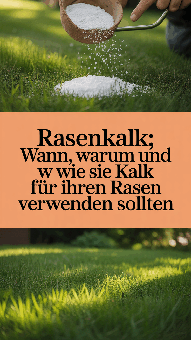 Rasenkalk: Wann, Warum und Wie Sie Kalk für Ihren Rasen verwenden sollten