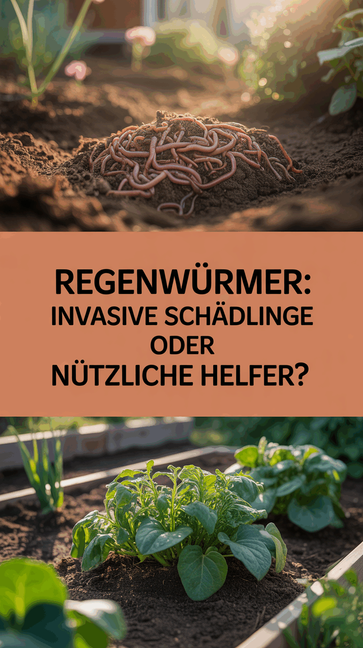 Regenwürmer: Invasive Schädlinge oder nützliche Helfer?